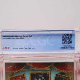 Nintendo 3DS THEATRHYTHM FINAL FANTASY CURTAIN CALL GRADED CGC 10 A++ NEW Sealed