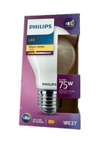 Philips Led E27 Matt Leuchtmittel Birnenform A60 8,5W=75W 2700K Warmweiß 1055Lm
