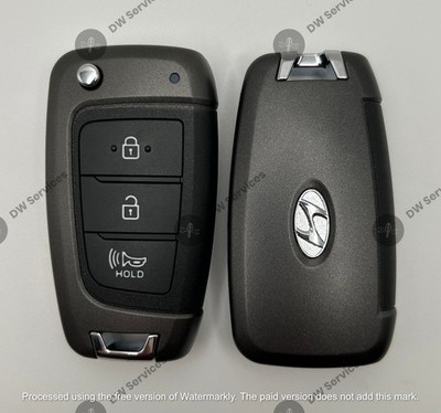 NEW! OEM GENUINE Hyundai KONA Flip key remote fob 2AV76-NMOK-451T / 95430-J9400