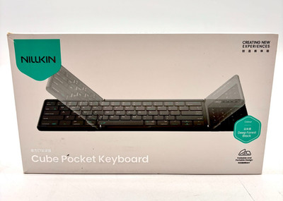 Nillkin Cube Pocket Foldable And Portable Keyboard - Deep Forest Black