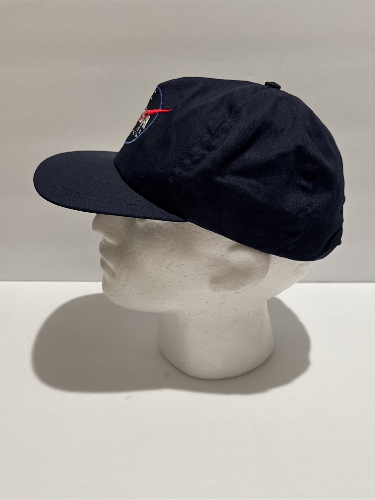 VINTAGE NASA Snap Back Blue Patch Adjustable Spac… - image 5