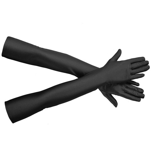 Women Elegant Long Gloves for Formal Occasions Stylish and Comfortable - Picture 5 of 12