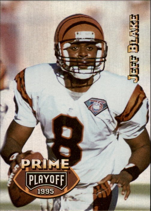 1995 Playoff Prime #18 Jeff Blake RC - FB
