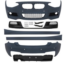 Sport-Performance Bodykit + Diffusor 1 Rohr passt f�r BMW 1er F20 5-T�rer 11-15
