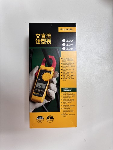 Fluke 325 True RMS AC DC Current and Voltage Tester Capacitance Clamp Frequency - Picture 4 of 5