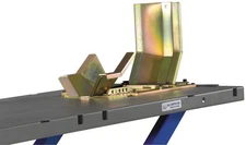 K&L Supply Air Lift Accessory - Deluxe Wheel Clamp Motorcycle ATV/UTV Dirt