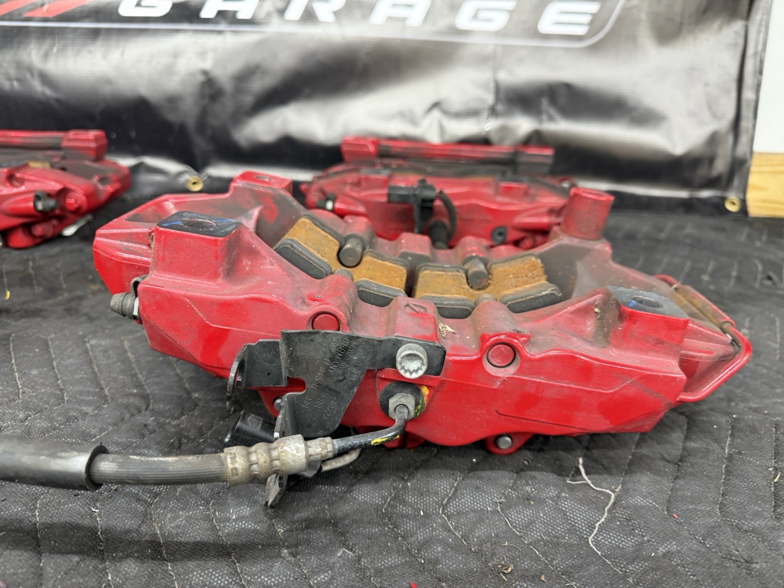 2017 Audi R8 V10 Plus Spyder Brembo Brake Caliper Set