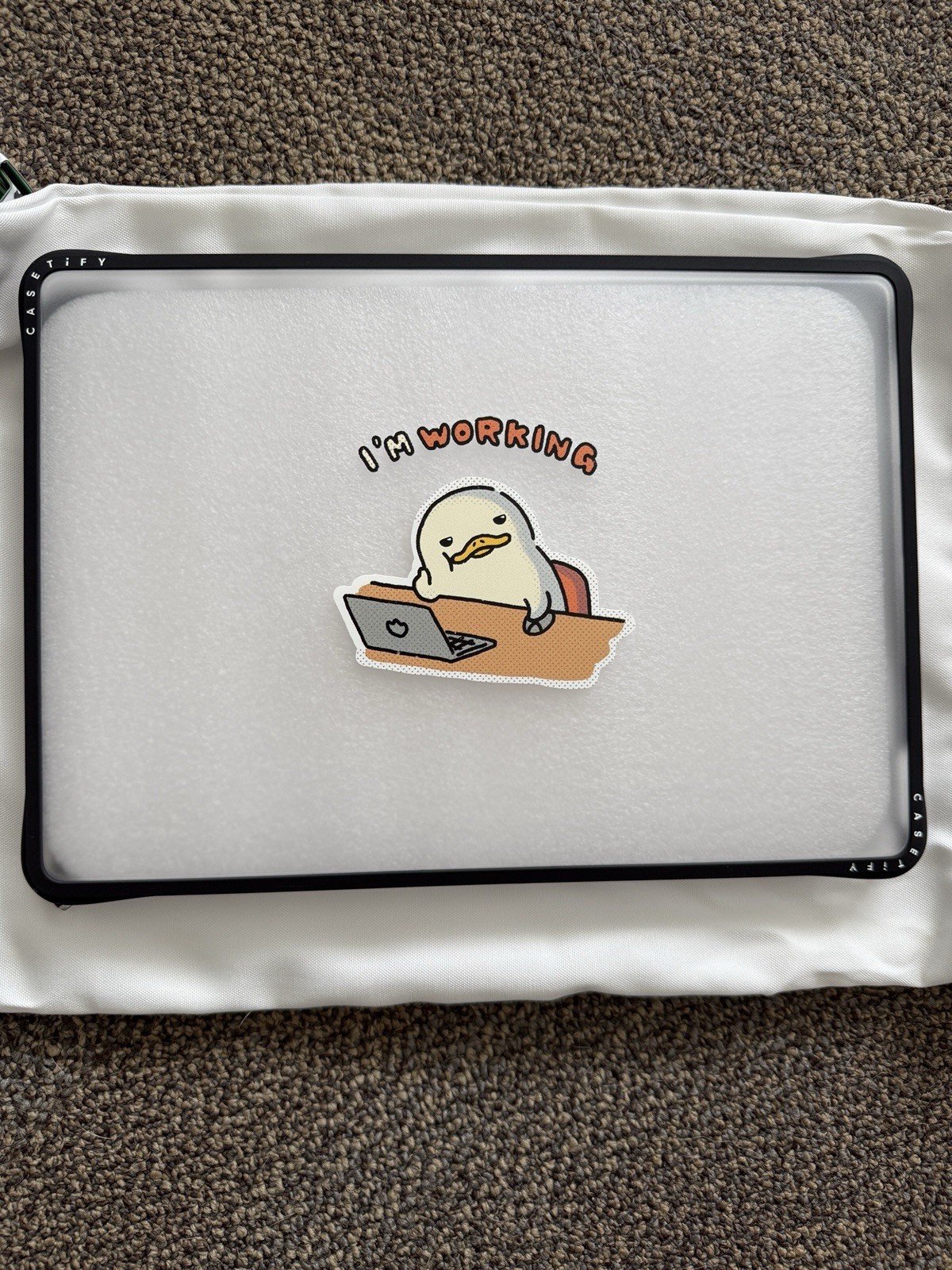 Casetify Working Duckaroo Impact Case for MacBook 13