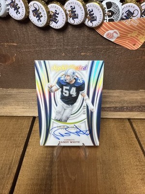 2024 Panini Immaculate Randy White Sophisticated Signatures Auto SS-RWE /49 Cow 