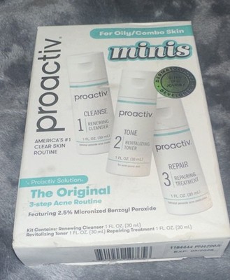 Proactiv Solution 3-Step Acne Treatment 30 Day Starter Kit  New  Sealed