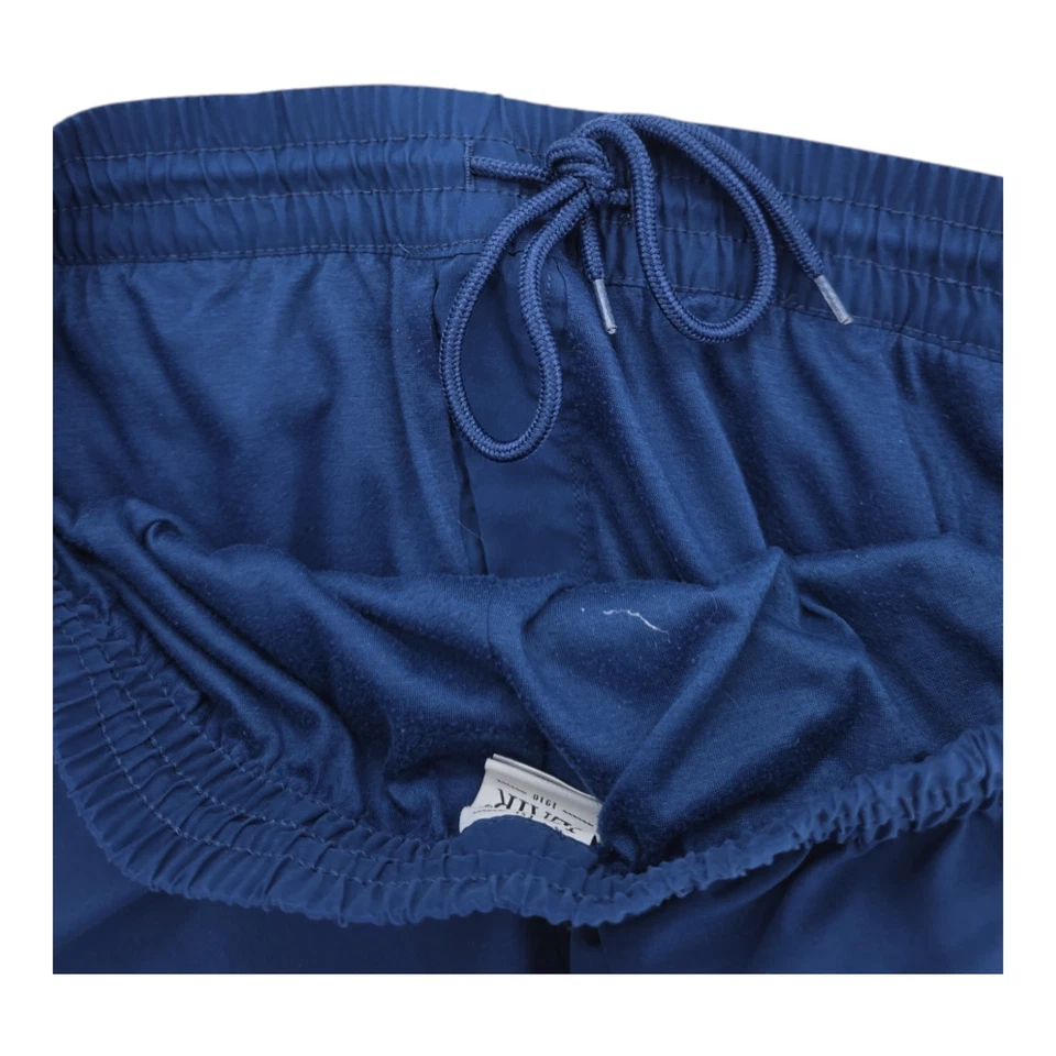 Pantalones deportivos John Blair para hombre azules forrados de nailon bolsillos elásticos en la cintura talla L Foto 3 de 4