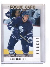 Carlo Colaiacovo 2002-03 ITG BAP Memorabilia Rookie Card #289