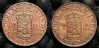 NETHERLANDS INDIES 1914 & 1916 1/2 CENT #03 KM314