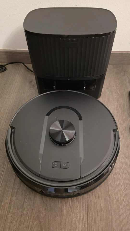 Proscenic Q8 Max New, Robot Aspirapolvere, Nero [Classe di efficienza energetica - Immagine 4 di 4