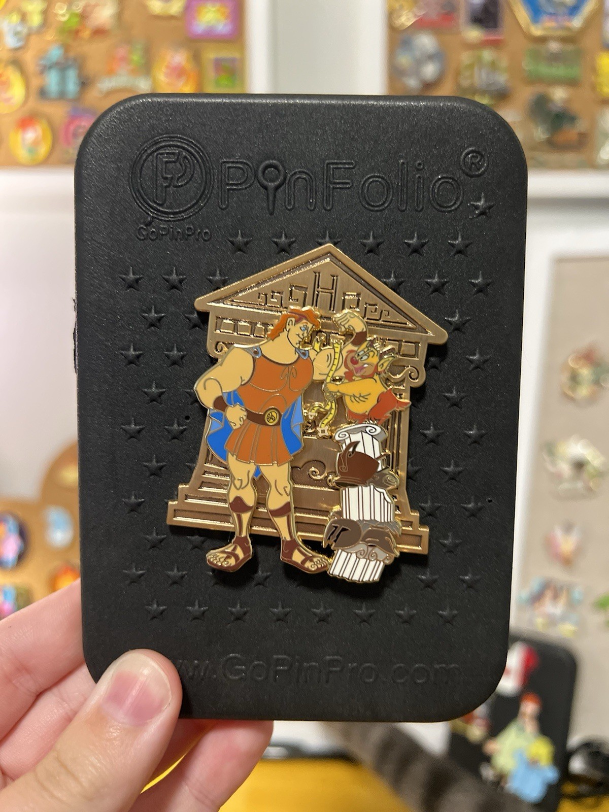 Hercules Disney Employee Centre Pin LE 250