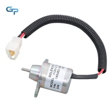 119653-77950 Fuel Shut Off Solenoid Valve For John Deere 1023E 1025R 3005 4005
