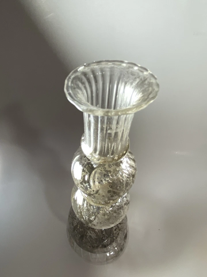 手工吹制水星玻璃烛台 — 第 2/4 张图片