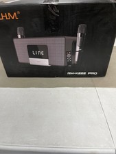 RHM K222 Karaoke Machine, Connect to TV via Optical or Bluetooth, with Powerful