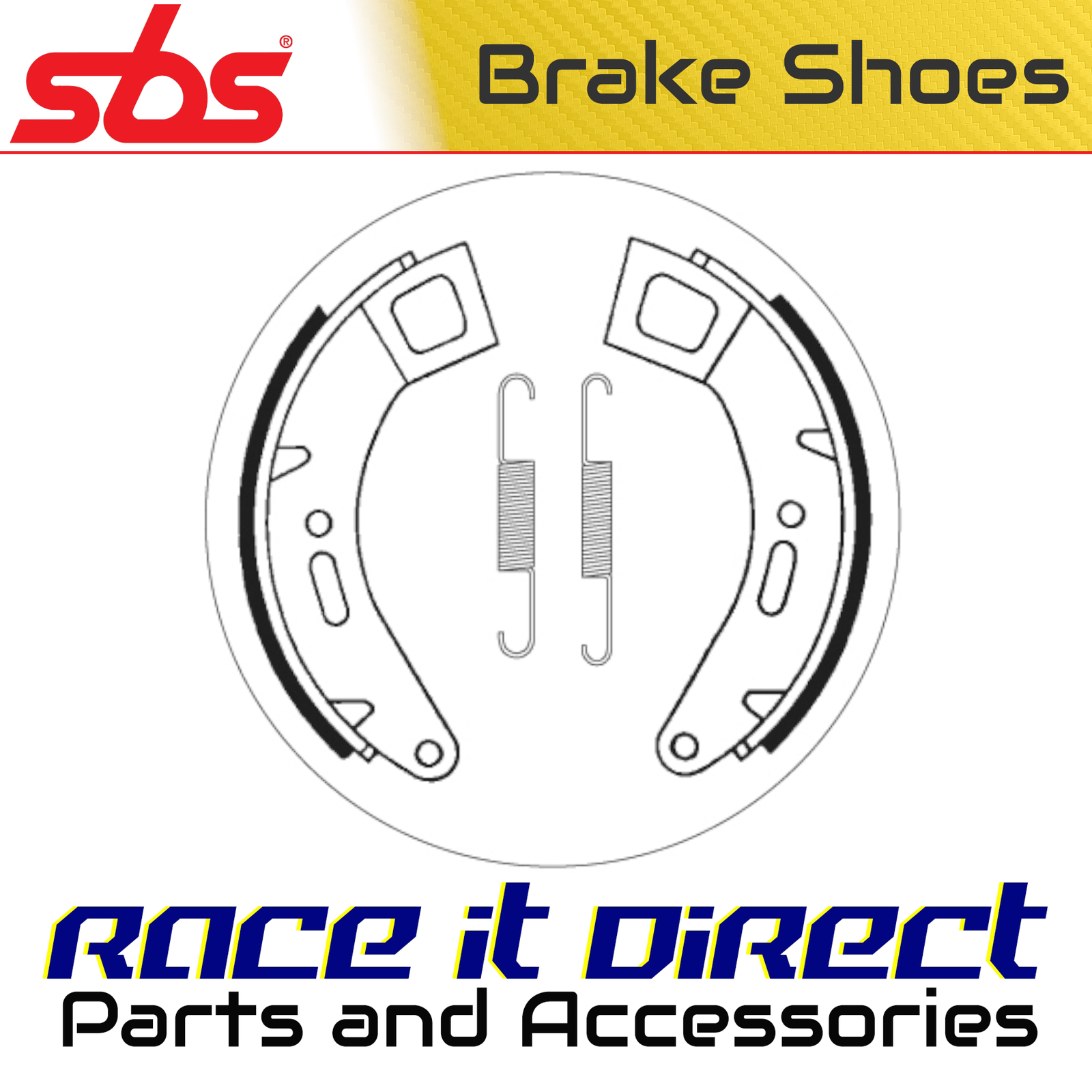 Brake Shoes for PIAGGIO COSA 2 150 1991-1997 Front SBS