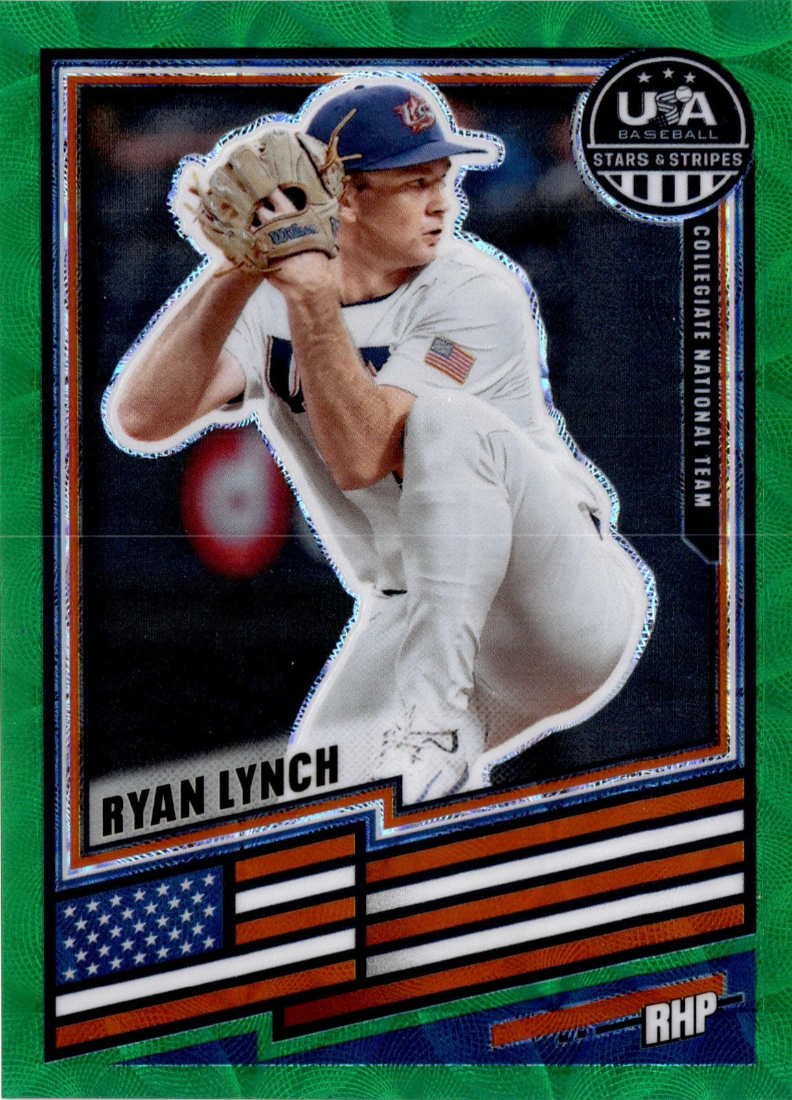 Ryan Lynch 2026 Panini Stars & Stripes USA Green Scope #59 USA #98/99