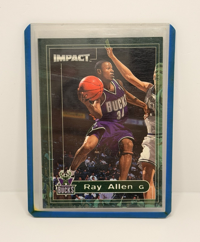 Fleer/SkyBox 1999-00 Ray Allen Milwaukee Bucks Impact #140 Base Set