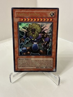 Yugioh TCG Andro Sphinx EP1-EN002 Yu-Gi-Oh! Movie Exclusive Pack Unlimited
