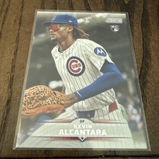 2025 Topps Stadium Club Base Kevin Alcantara RC Chicago Cubs #91