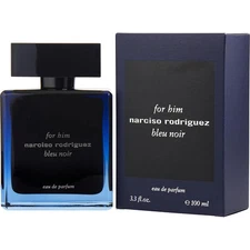 Narciso Rodriguez Bleu Noir Eau De Parfum Spray 3.3 oz Cologne for Men