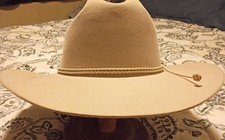 Stetson Carson 6X Silverbelly Cowboy Hat, Sz. 7 1/2 R (23 7/8