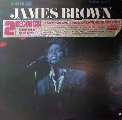 JAMES BROWN - SINGS OUT OF SIGHT -22 GIANT HITS - SMASH RECORDS LP#SRS-67109