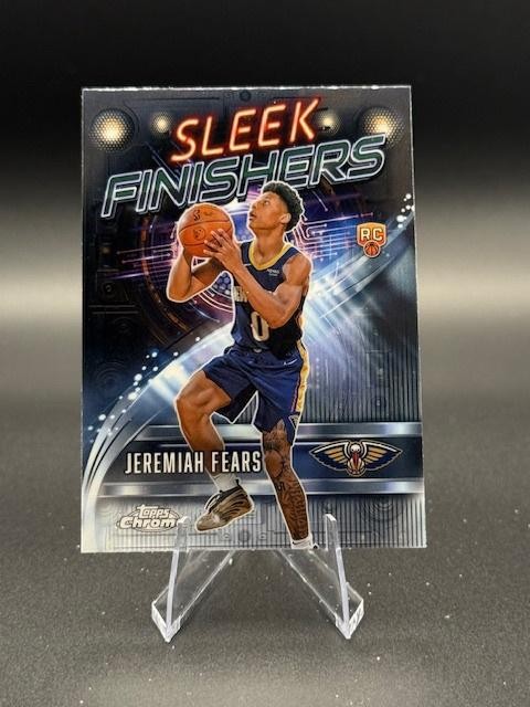 2025-26 Topps Chrome #SF-27 Jeremiah Fears Sleek Finishers