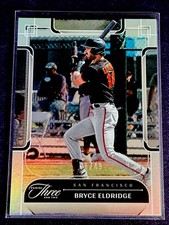2024 Panini Three and Two BRYCE ELDRIDGE HOLO #d 25/49 GIANTS TOP PROSPECT