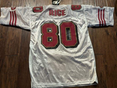 Starter NFL Jersey Men’s 48 Red & White Jerry Rice Forty Niners Reversible VTG - Picture 14 of 18