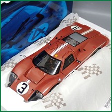 EXOTO 1 18 Mini Car 1967 Ford GT40 Mk IV 3 Le Mans 24 Hours RLG18052 With Outer