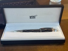 Montblanc Meisterst&uuml;ck Solitaire LeGrand Geometry Rollerball Pen Platinum Box