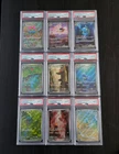 2023 Charizard Ex Blastoise Ex  Venusaur Ex Starter Set of 9 - 151 PSA 10 Set