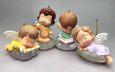 Hallmark  Mary's Angels  Keepsake Ornaments Collector's Series  LOT of 4