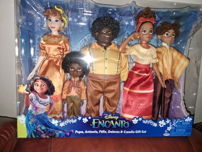 Disney Encanto Familienset mit 5 Puppen - Pepa, Felix, Antonio, Dolores & Camilo