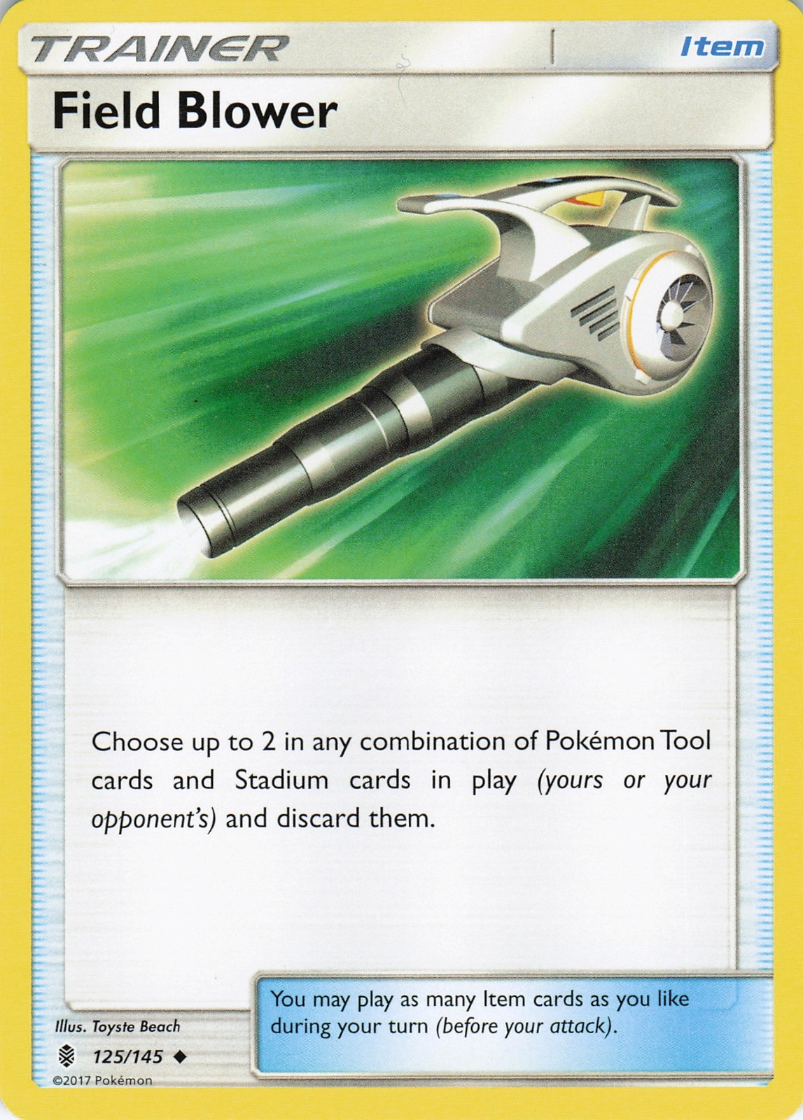 Field Blower Uncommon SM - Guardians Rising 125/145 NM