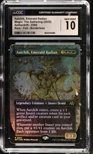 AATCHIK, EMERALD RADIAN Aetherdrift Borderless Foil Rare CGC 10 MTG [Nostalgium]