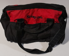 Snap-on Tools Power Tool Tote Bag Black And Red W Shoulder Strap 17x12x9 Snap-on Tools Power Tool Tote Bag Black And Red W Shoulder Strap 17x12x9