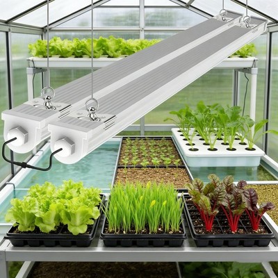 12 Pack 2FT LED Plant Lights 24W Indoor Grow Lights Full Spectrum Seed Starting