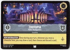 Zootopia Police Headquarters 203/204 Whispers in the Well Disney Lorcana