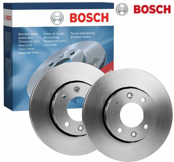 2X Bremsscheibe Bosch 0986479353 2 Bremsscheiben Vorderachse Vorne FüR Kia-image