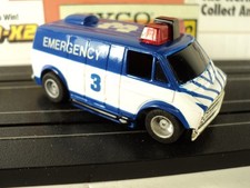 Tyco Emergency Van in Blue/White From 1991  Perfect, Light Works, and Neat 