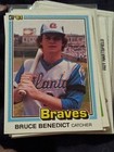 Photo of 1981 Donruss #208 Bruce Benedict Atlanta Braves Baseball Card