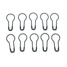 1000Pcs Metal Black Safety Pins/Gourd Pin/Bulb Pin for Clothing Crafting and DIY