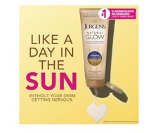 Jergens Natural Glow Firming Self Tanner Body Lotion,Medium/Deep Skin Tone-7.5o
