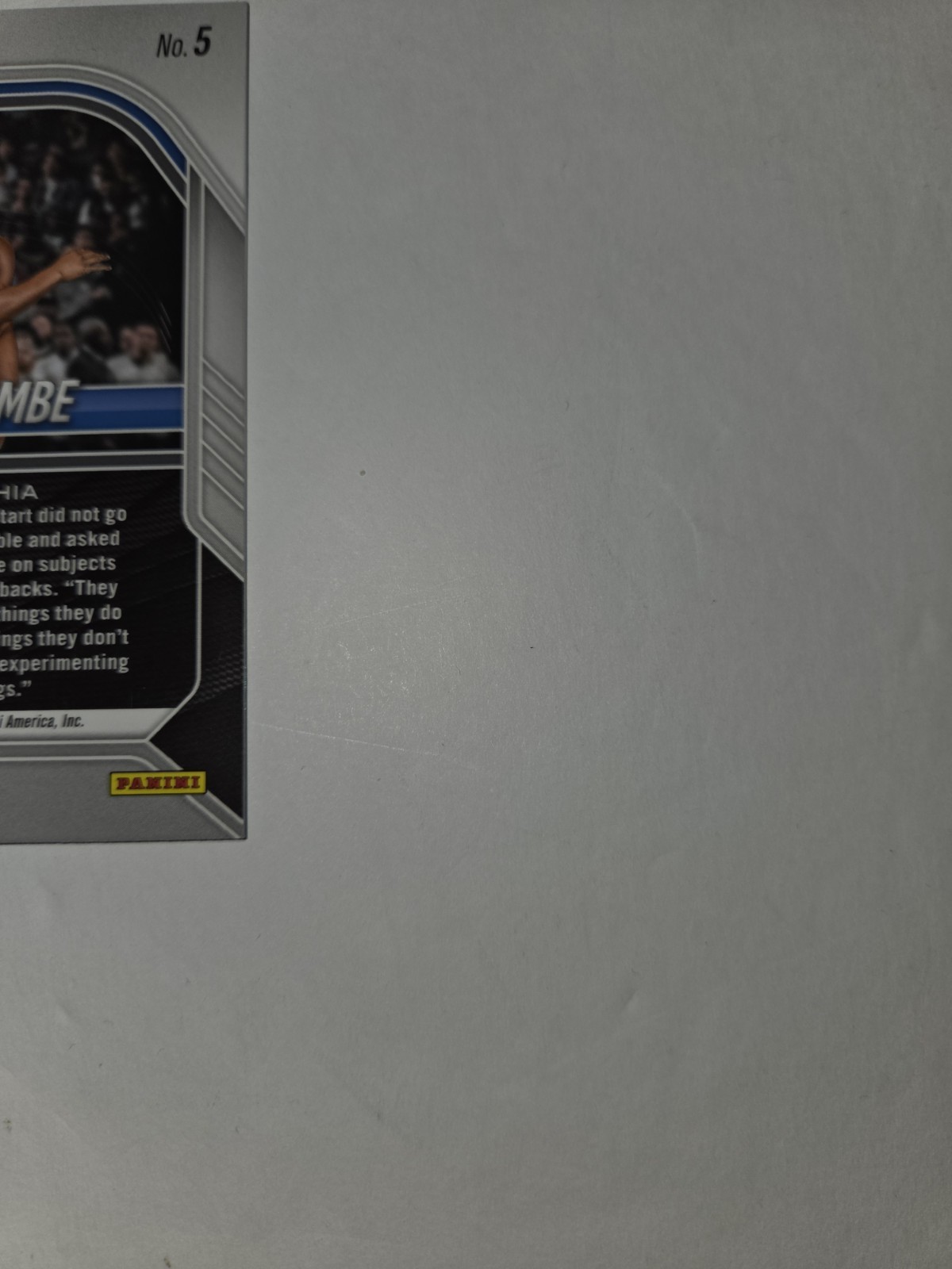 VJ Edgecombe Panini Prizm Auto Gold FOTL /10 RARE RC π₯ LeBron SIXERS Baylor NBA view 9