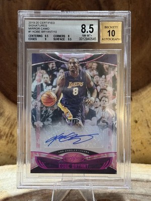 2019-20 Panini Certified - Certified Signatures Kobe Bryant #CS-KB Camo /10 (AU)